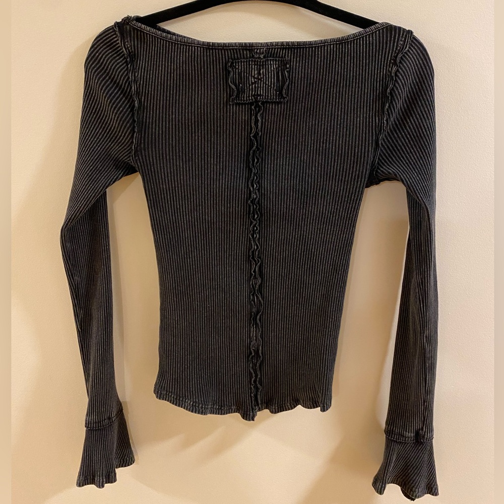 We The Free Ribbed Off-Shoulder Top - Picture 3 of 4